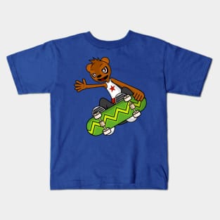 Skateboarding California Grizzly Kids T-Shirt